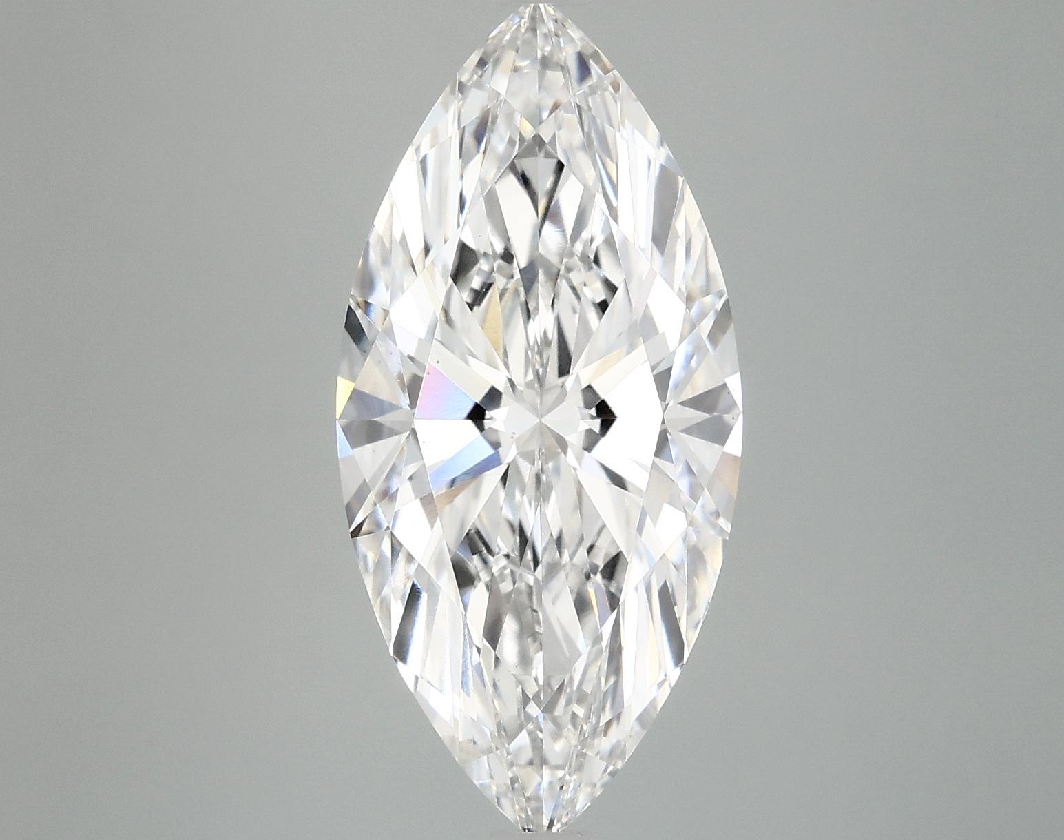 4.74 Carat Marquise Shaped Excellent Cut VS1 IGI Certified Lab Grown Diamond