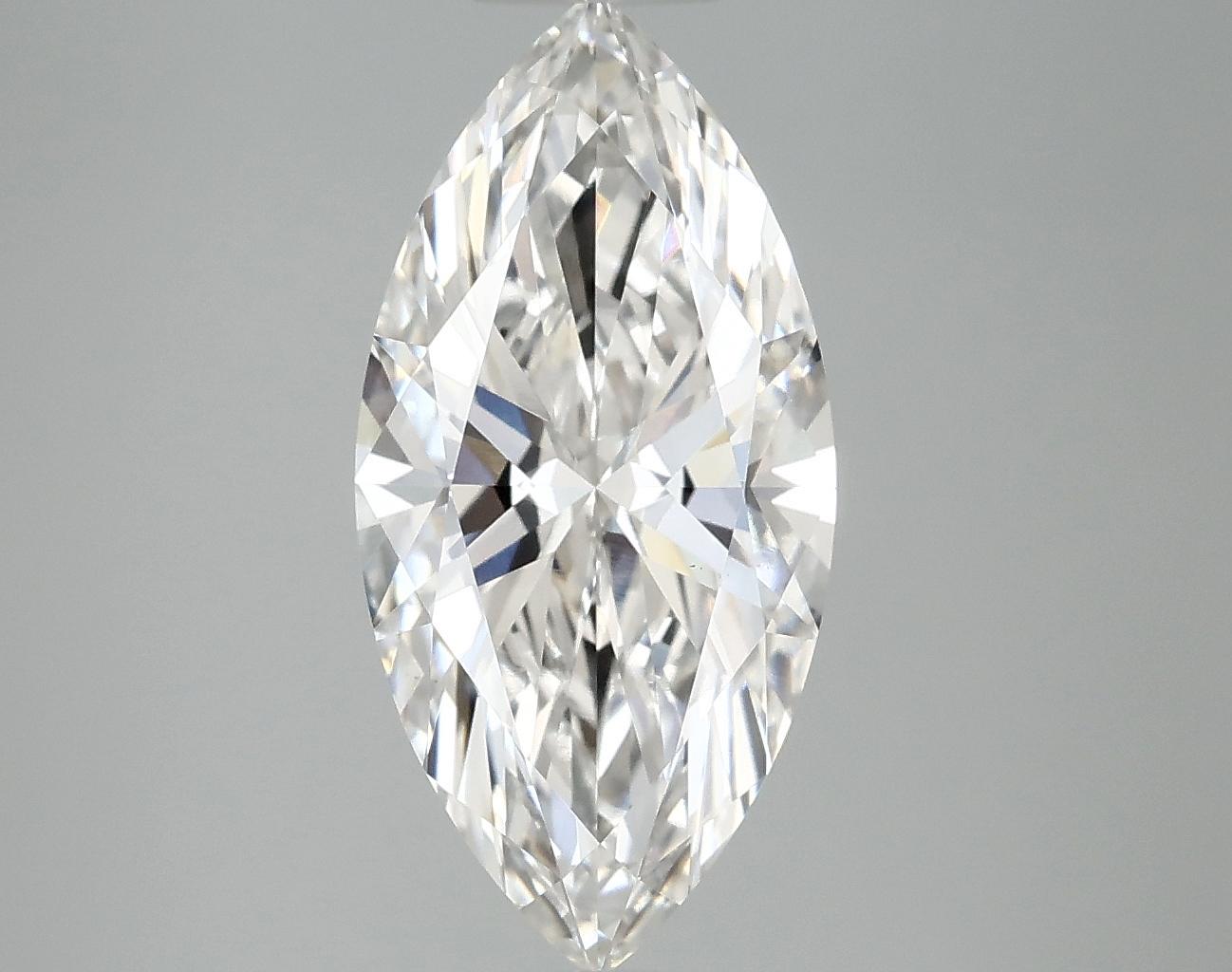 2.97 Carat Marquise Shaped Excellent Cut VS1 IGI Certified Lab Grown Diamond