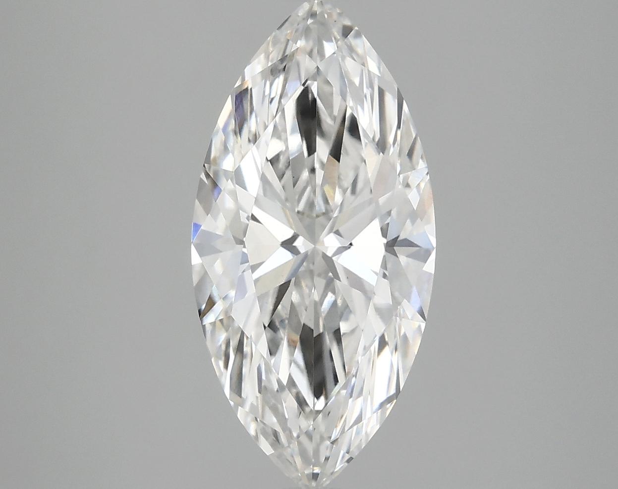 2.99 Carat Marquise Shaped Excellent Cut VS1 IGI Certified Lab Grown Diamond