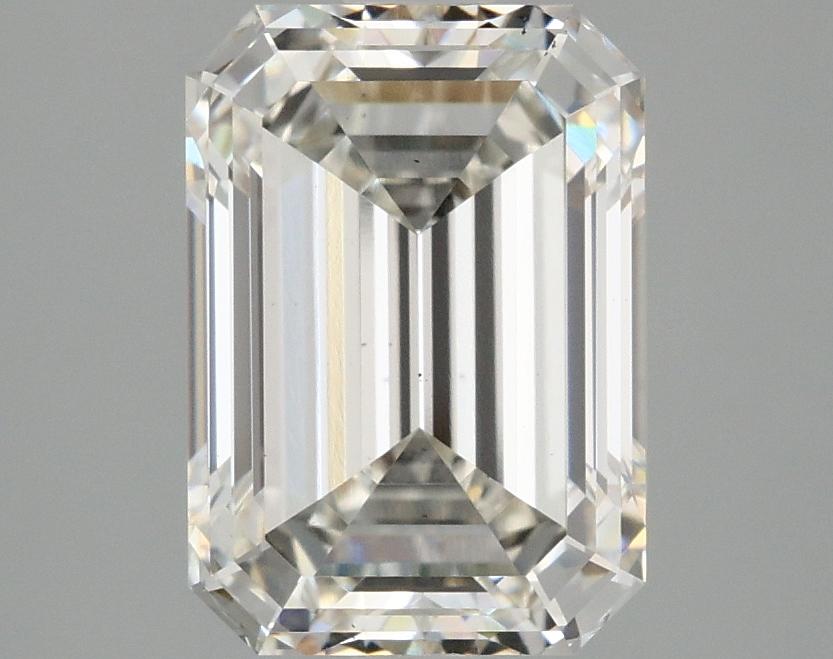3.02 Carat Emerald Shaped Ideal Cut VS1 IGI Certified Lab Grown Diamond