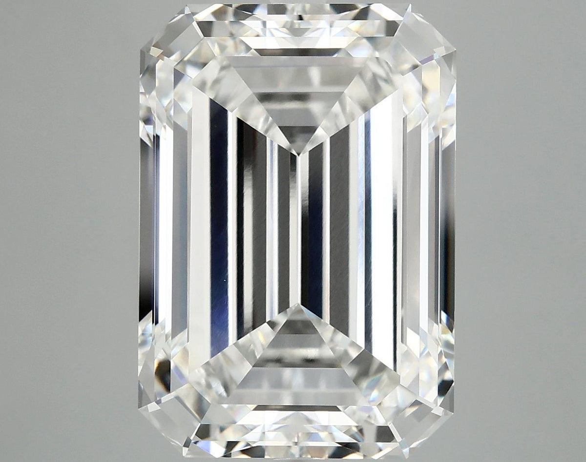 12.19 Carat Emerald Shaped Ideal Cut VVS2 IGI Certified Lab Grown Diamond