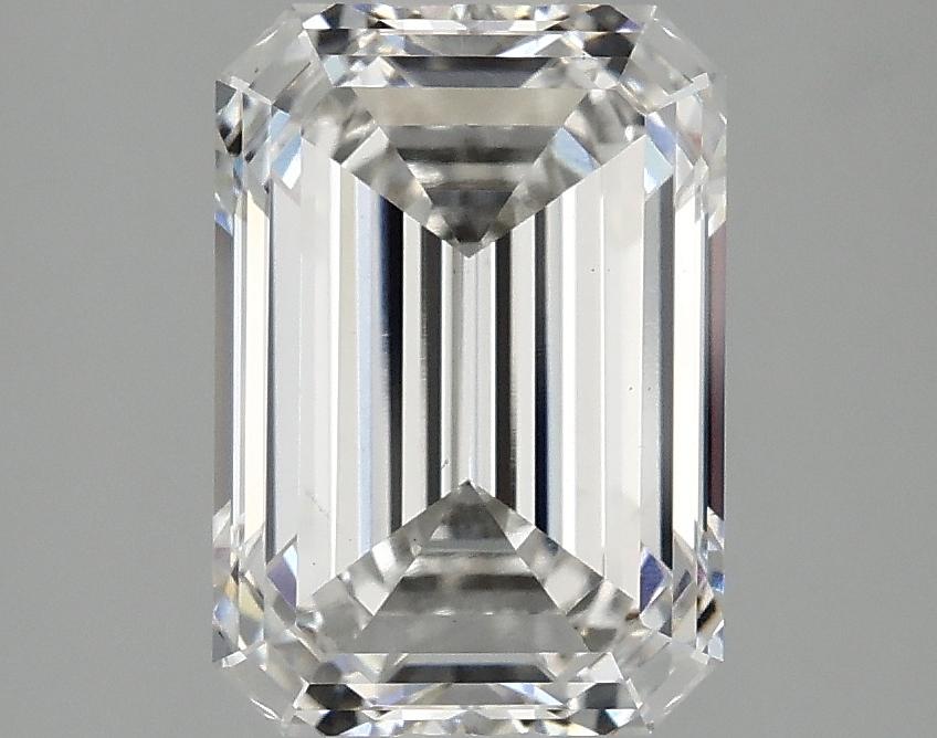 2.84 Carat Emerald Shaped Ideal Cut VS1 IGI Certified Lab Grown Diamond