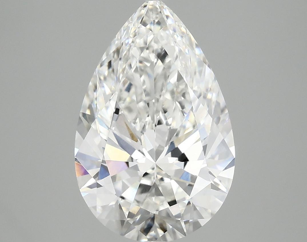3.03 Carat Pear Shaped Ideal Cut VVS2 IGI Certified Lab Grown Diamond