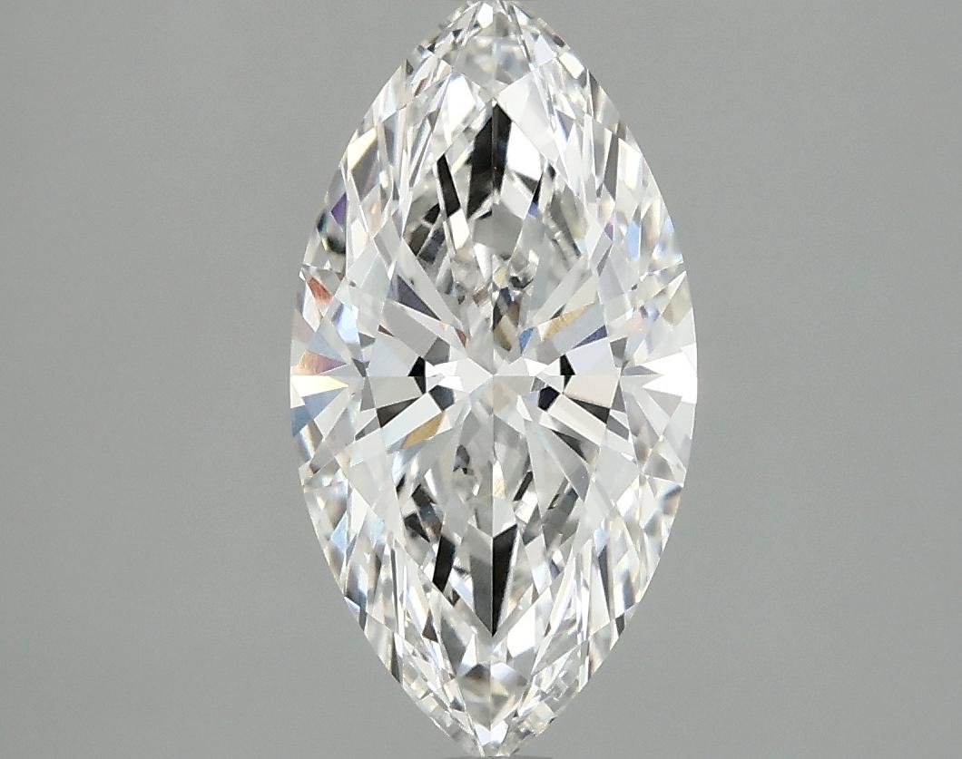 2.0 Carat Marquise Shaped Ideal Cut VVS2 IGI Certified Lab Grown Diamond
