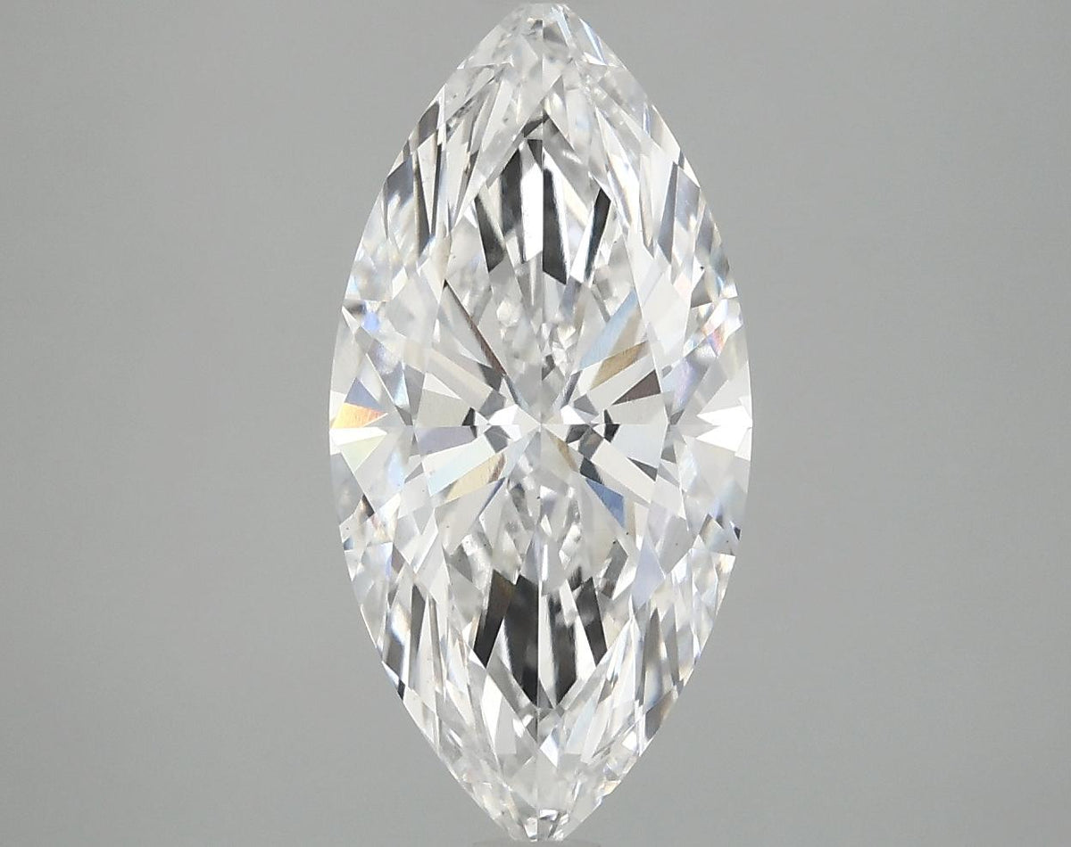2.97 Carat Marquise Shaped Excellent Cut VS1 IGI Certified Lab Grown Diamond