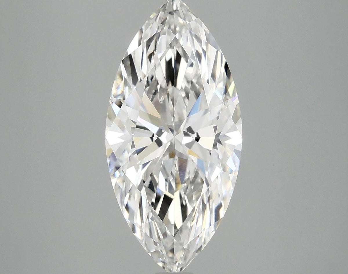 3.02 Carat Marquise Shaped Excellent Cut VS1 IGI Certified Lab Grown Diamond
