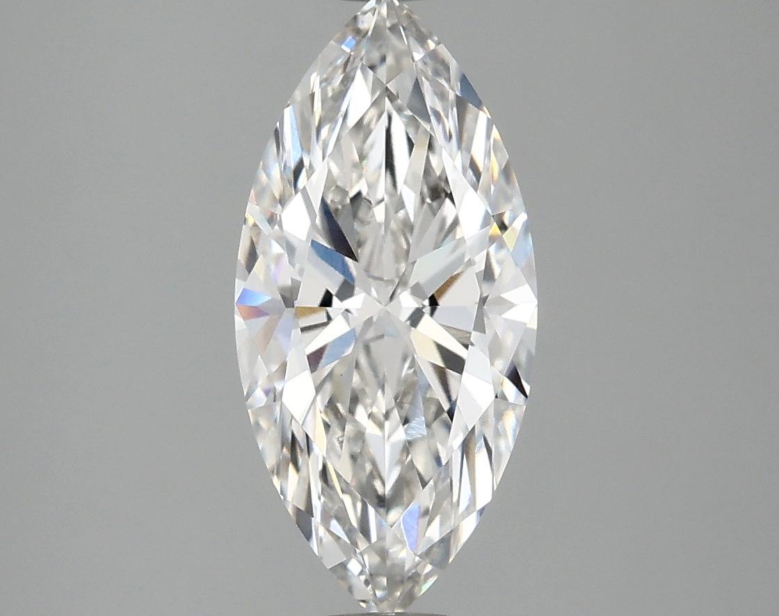 2.06 Carat Marquise Shaped Excellent Cut VVS2 IGI Certified Lab Grown Diamond