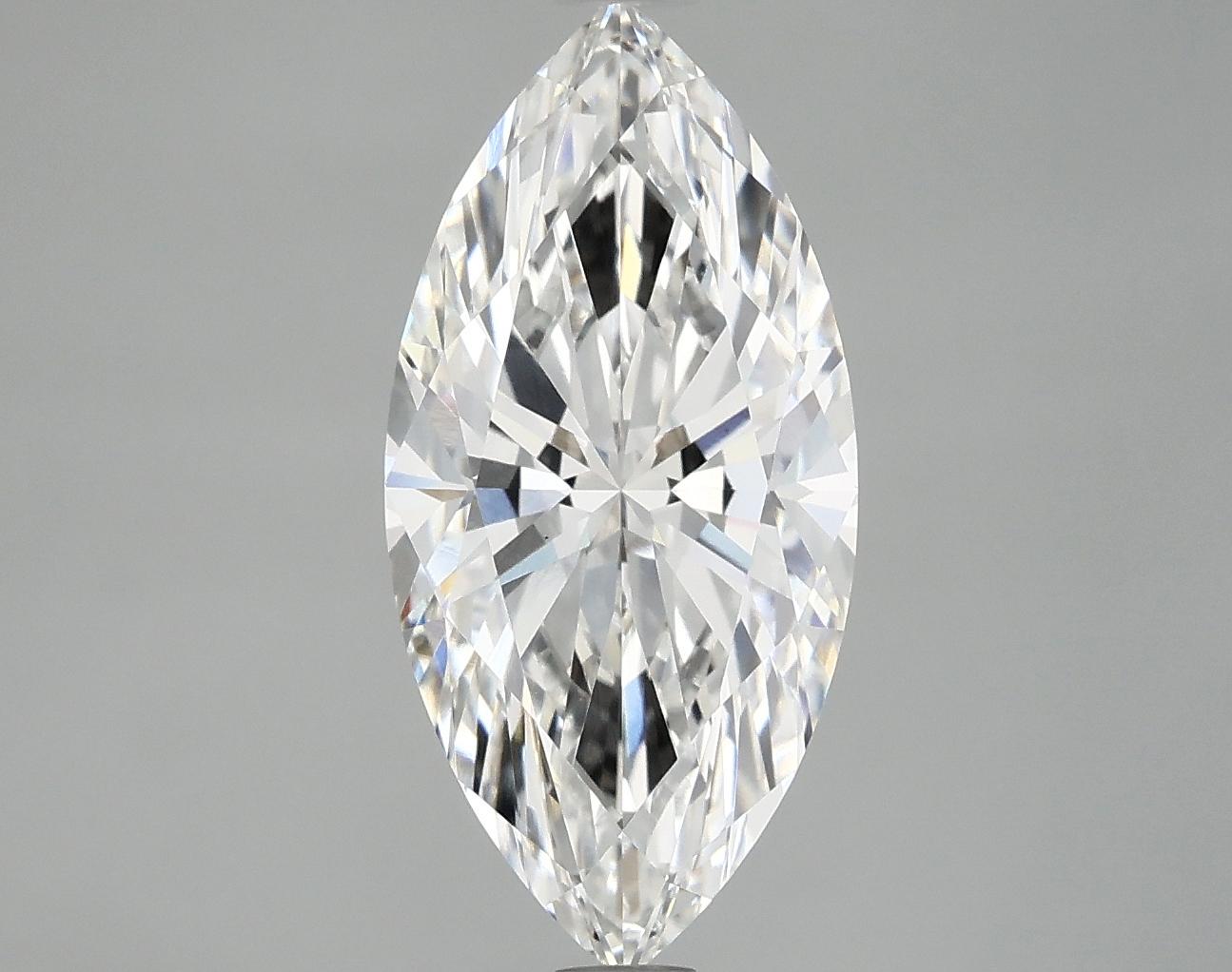 3.08 Carat Marquise Shaped Excellent Cut VS1 IGI Certified Lab Grown Diamond