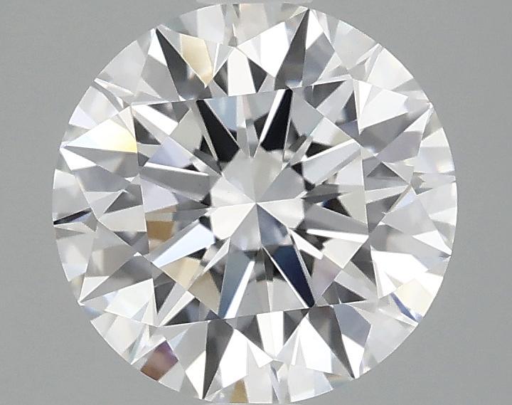 2.08 Carat Round Shaped Excellent Cut VVS2 IGI Certified Lab Grown Diamond