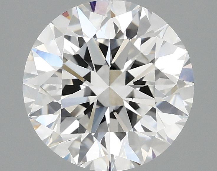 2.4 Carat Round Shaped Excellent Cut VVS2 IGI Certified Lab Grown Diamond