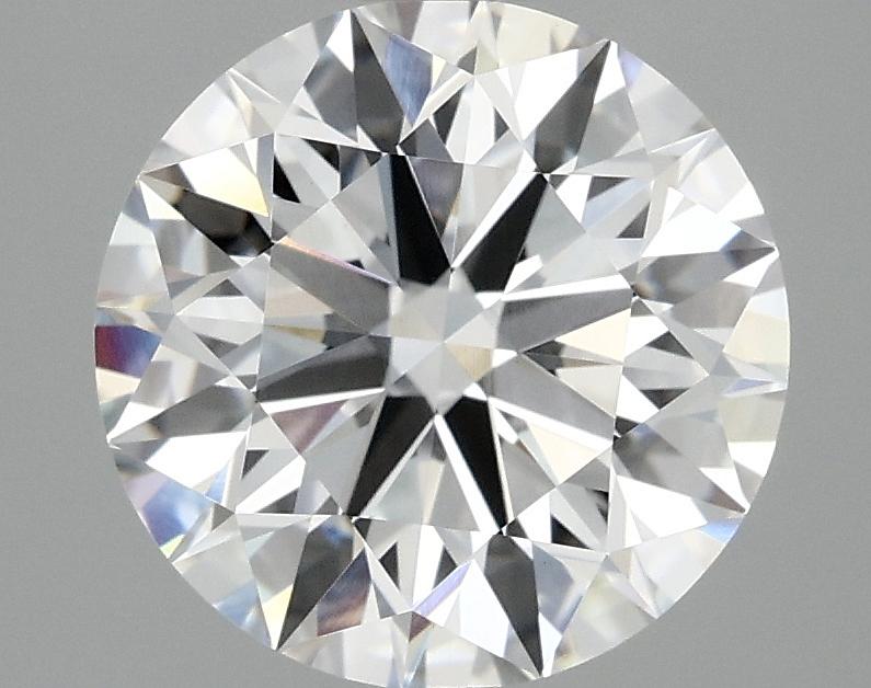3.09 Carat Round Shaped Ideal Cut VVS2 IGI Certified Lab Grown Diamond