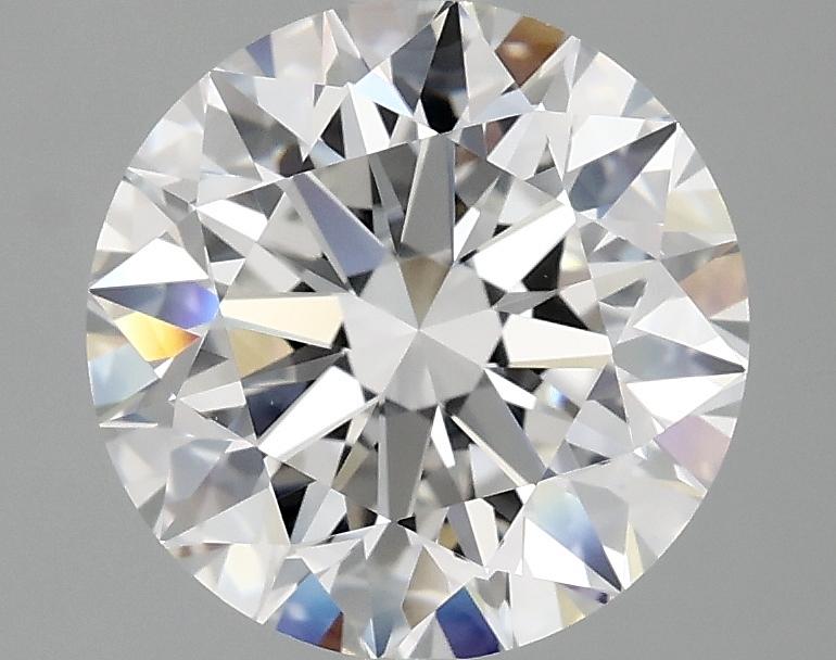 2.98 Carat Round Shaped Excellent Cut VVS2 IGI Certified Lab Grown Diamond