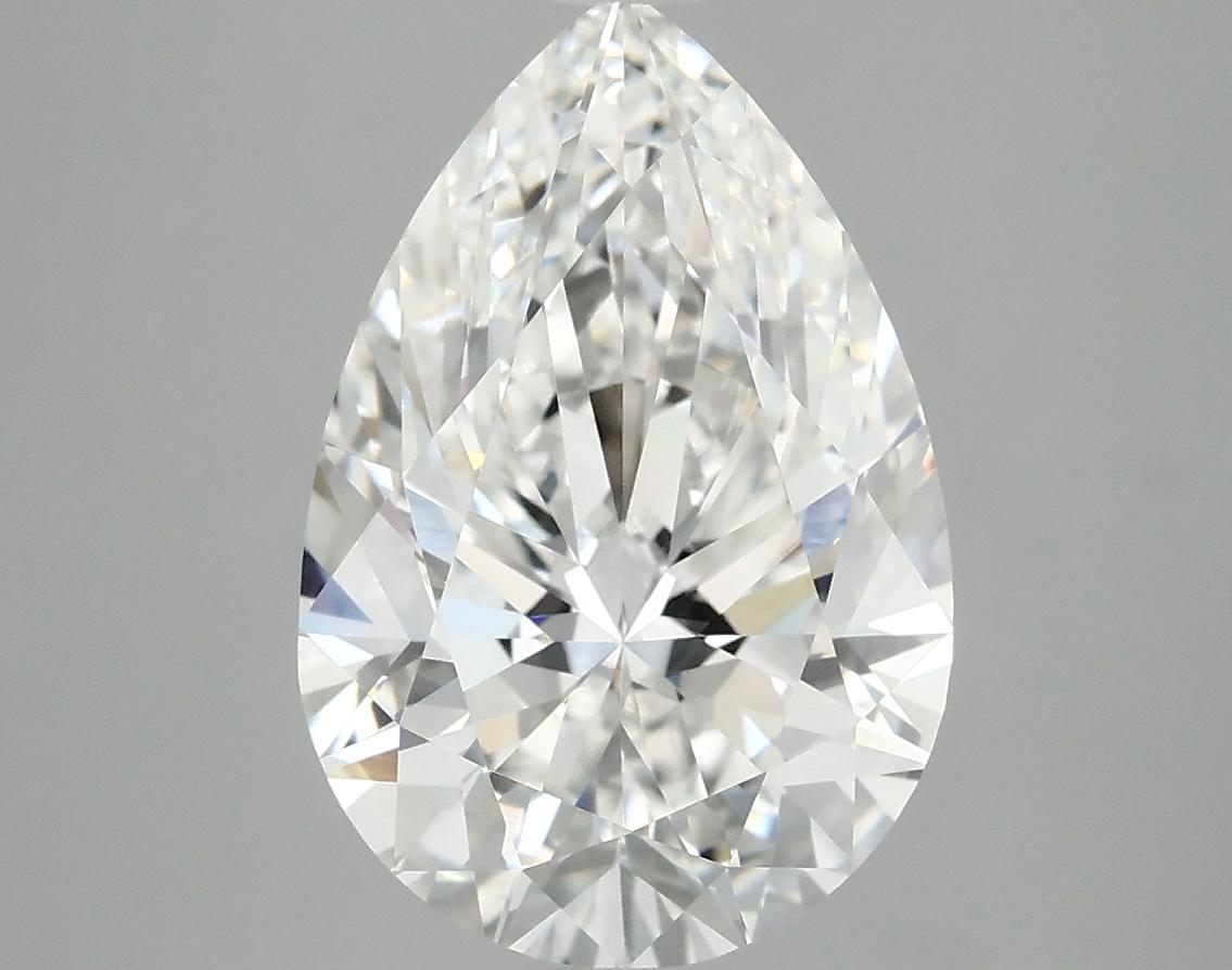 4.0 Carat Pear Shaped Excellent Cut VVS2 IGI Certified Lab Grown Diamond
