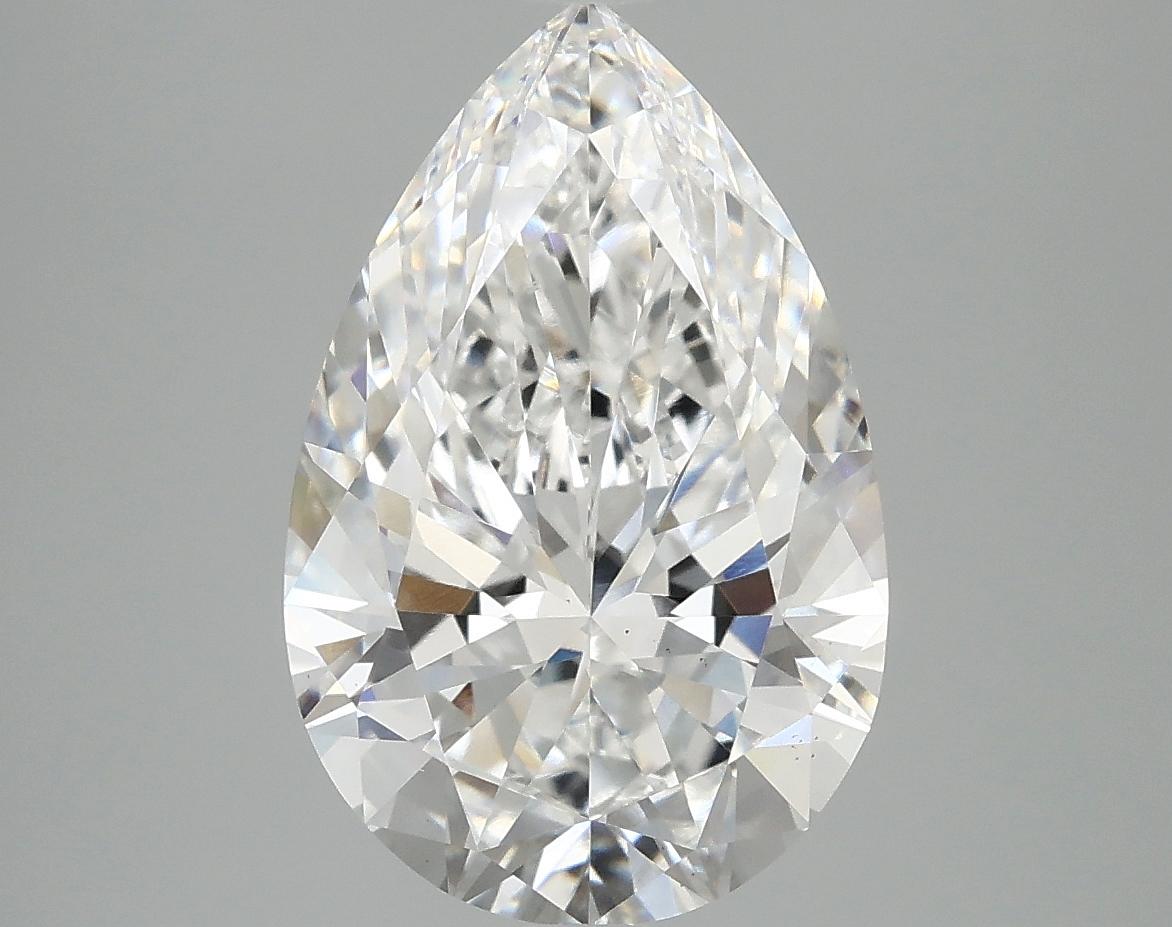 4.04 Carat Pear Shaped Ideal Cut VS2 IGI Certified Lab Grown Diamond