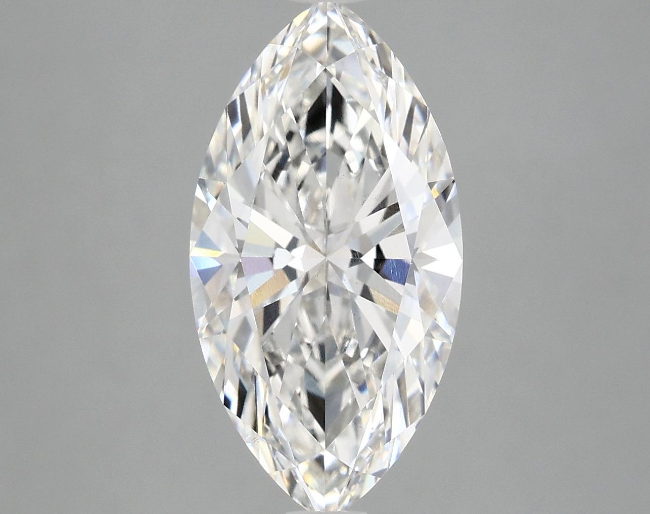 3.03 Carat Marquise Shaped Ideal Cut VS2 IGI Certified Lab Grown Diamond