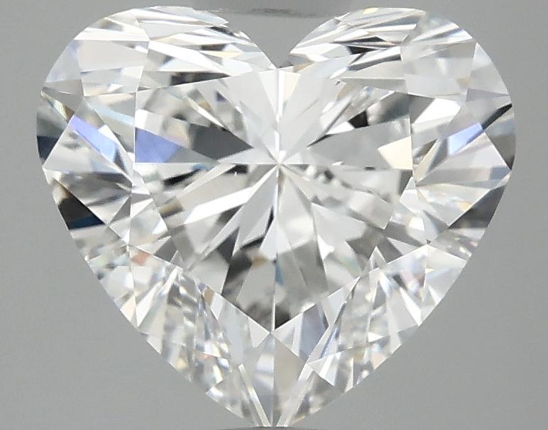 2.98 Carat Heart Shaped Ideal Cut VS1 IGI Certified Lab Grown Diamond