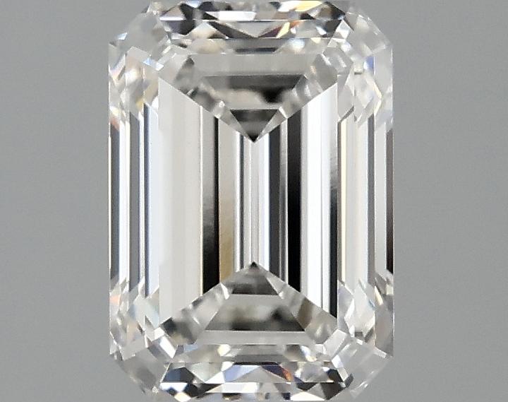 2.02 Carat Emerald Shaped Ideal Cut VVS2 IGI Certified Lab Grown Diamond