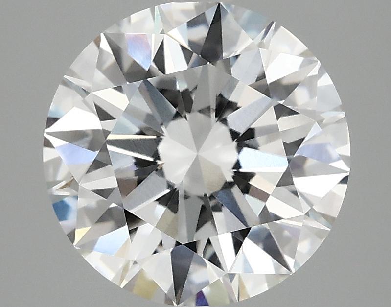 3.08 Carat Round Shaped Ideal Cut VVS2 IGI Certified Lab Grown Diamond