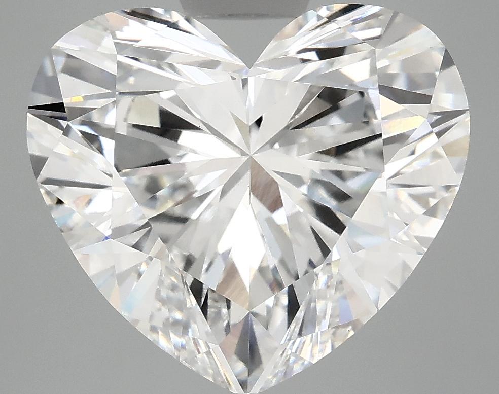 6.05 Carat Heart Shaped Ideal Cut VVS2 IGI Certified Lab Grown Diamond