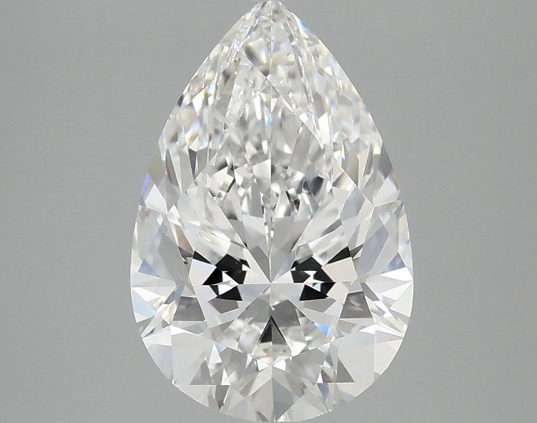 3.09 Carat Pear Shaped Excellent Cut VS1 IGI Certified Lab Grown Diamond