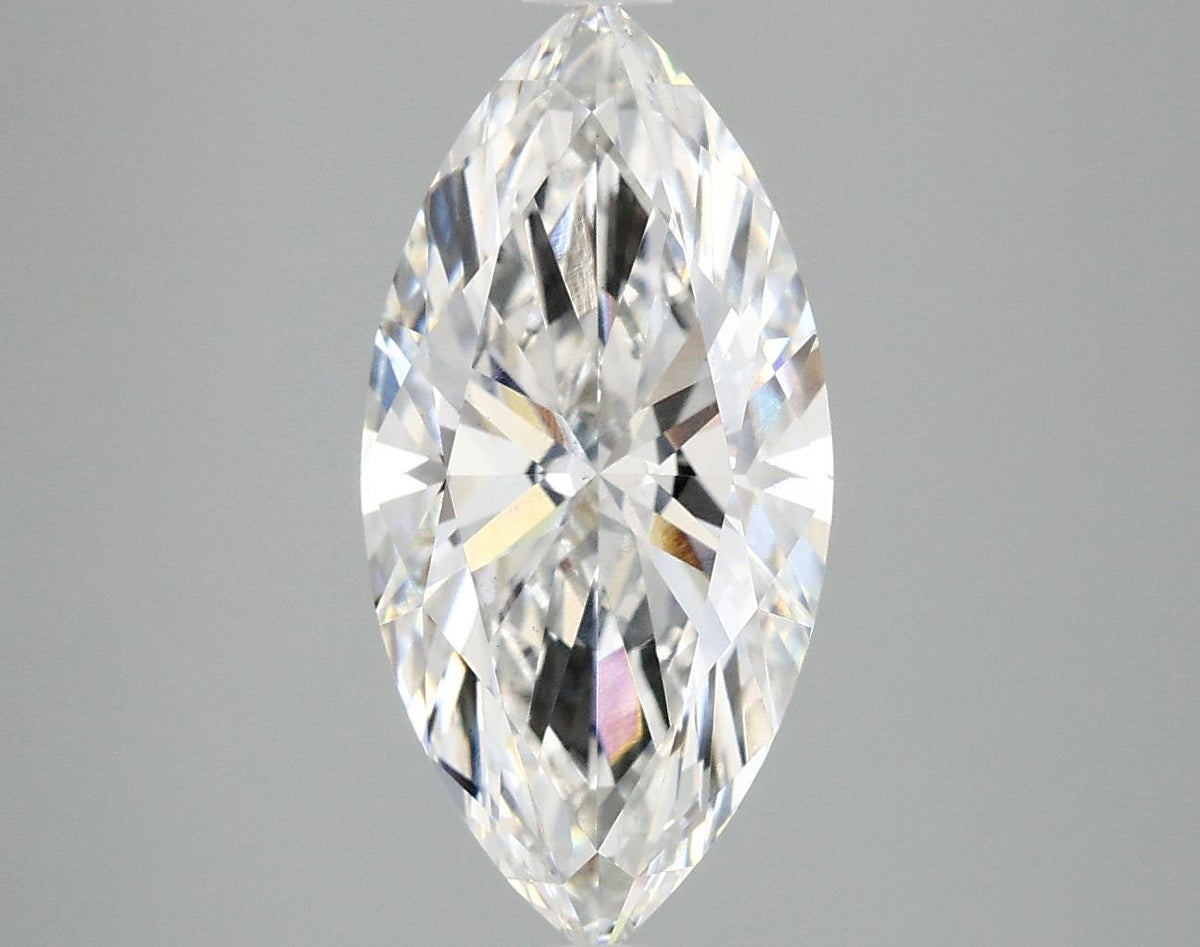 3.08 Carat Marquise Shaped Excellent Cut VS2 IGI Certified Lab Grown Diamond