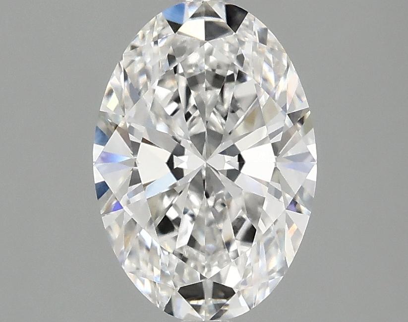 1.5 Carat Oval Shaped Ideal Cut VVS2 IGI Certified Lab Grown Diamond