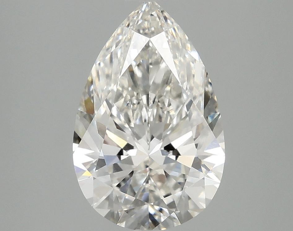 2.09 Carat Pear Shaped Ideal Cut VVS2 IGI Certified Lab Grown Diamond