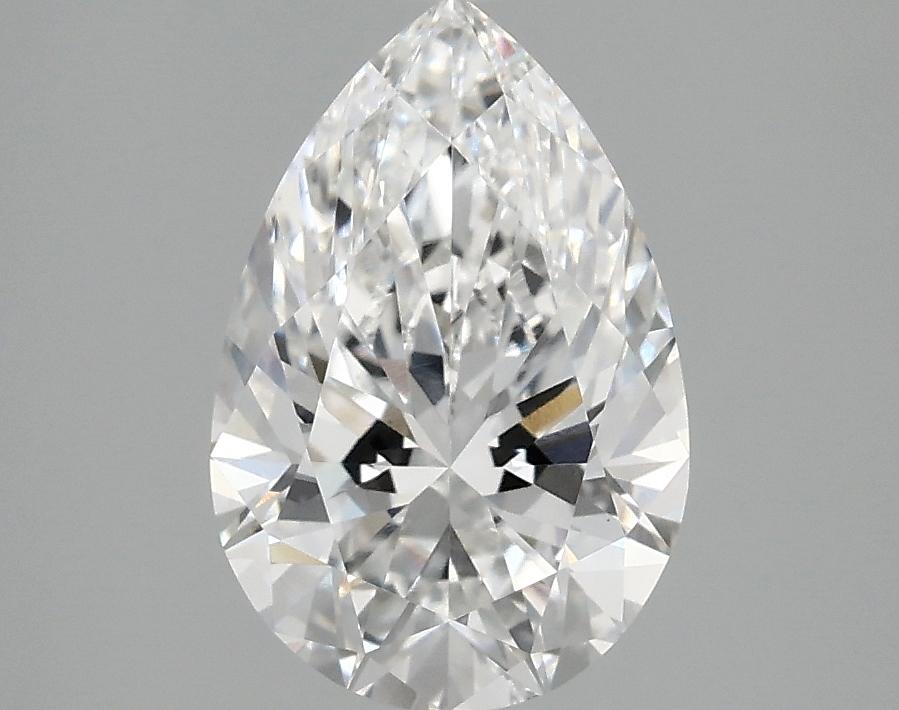 2.09 Carat Pear Shaped Excellent Cut VVS2 IGI Certified Lab Grown Diamond