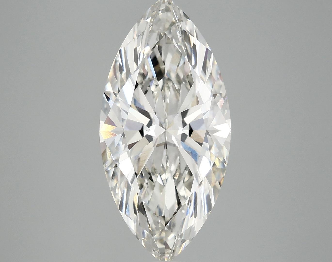 3.56 Carat Marquise Shaped Ideal Cut VS1 IGI Certified Lab Grown Diamond