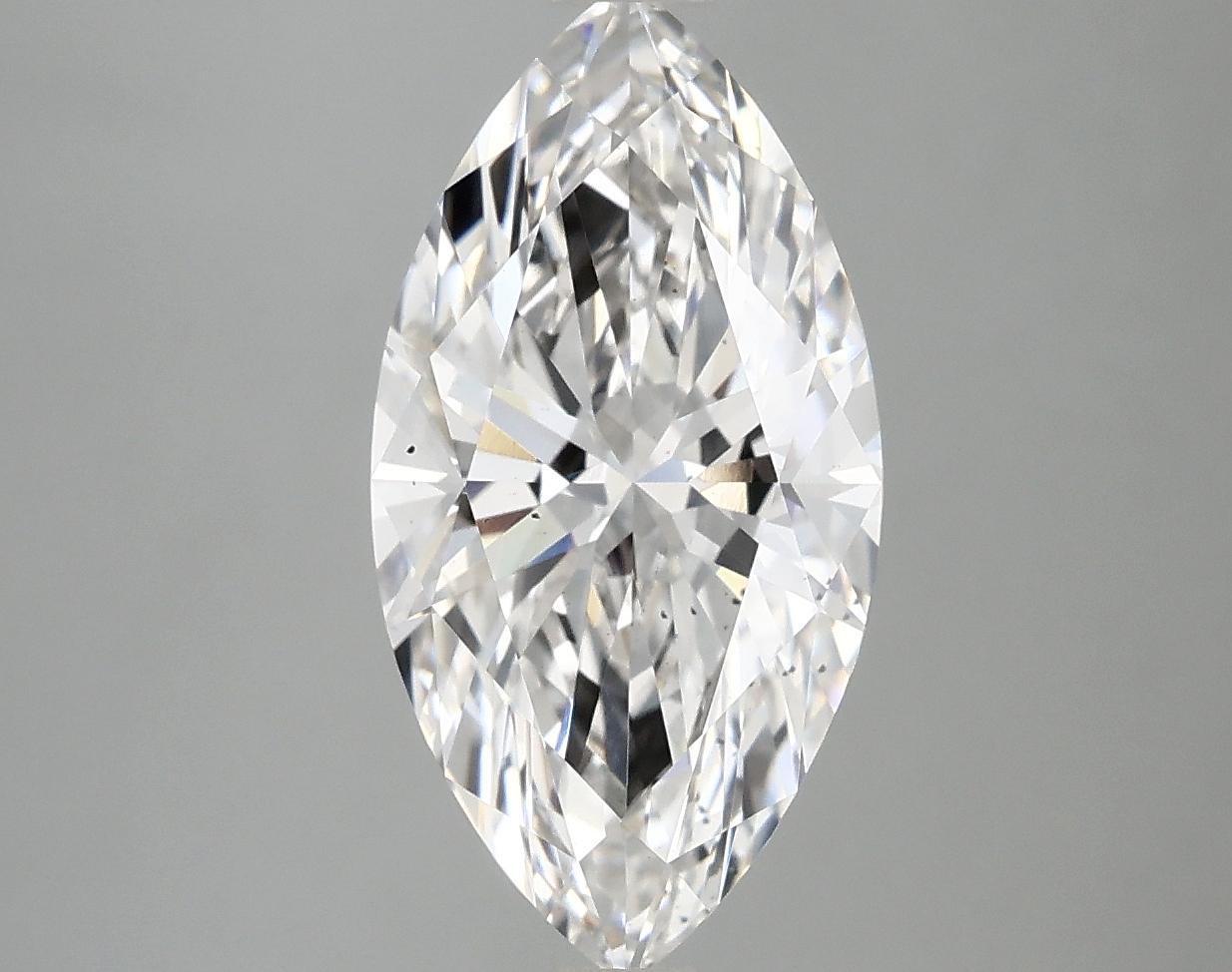 3.09 Carat Marquise Shaped Ideal Cut SI1 IGI Certified Lab Grown Diamond
