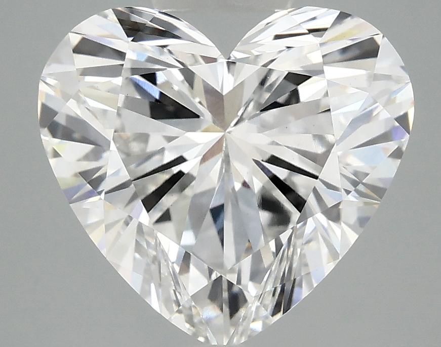 3.88 Carat Heart Shaped Ideal Cut VS1 IGI Certified Lab Grown Diamond