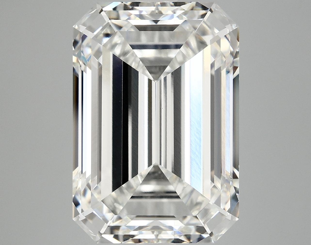 10.17 Carat Emerald Shaped Ideal Cut VVS2 IGI Certified Lab Grown Diamond