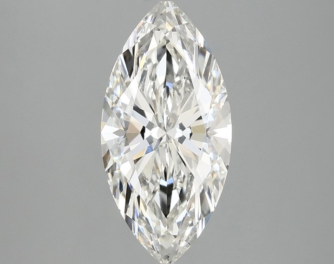 1.97 Carat Marquise Shaped Excellent Cut VVS2 IGI Certified Lab Grown Diamond