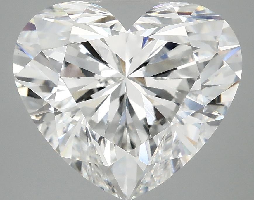 5.1 Carat Heart Shaped Ideal Cut VVS2 IGI Certified Lab Grown Diamond