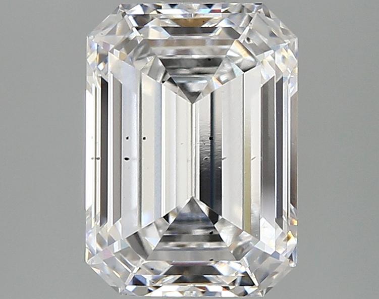 3.0 Carat Emerald Shaped Excellent Cut SI1 IGI Certified Lab Grown Diamond