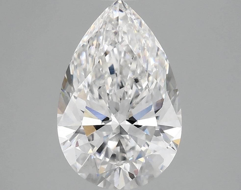 2.45 Carat Pear Shaped Excellent Cut VS1 IGI Certified Lab Grown Diamond