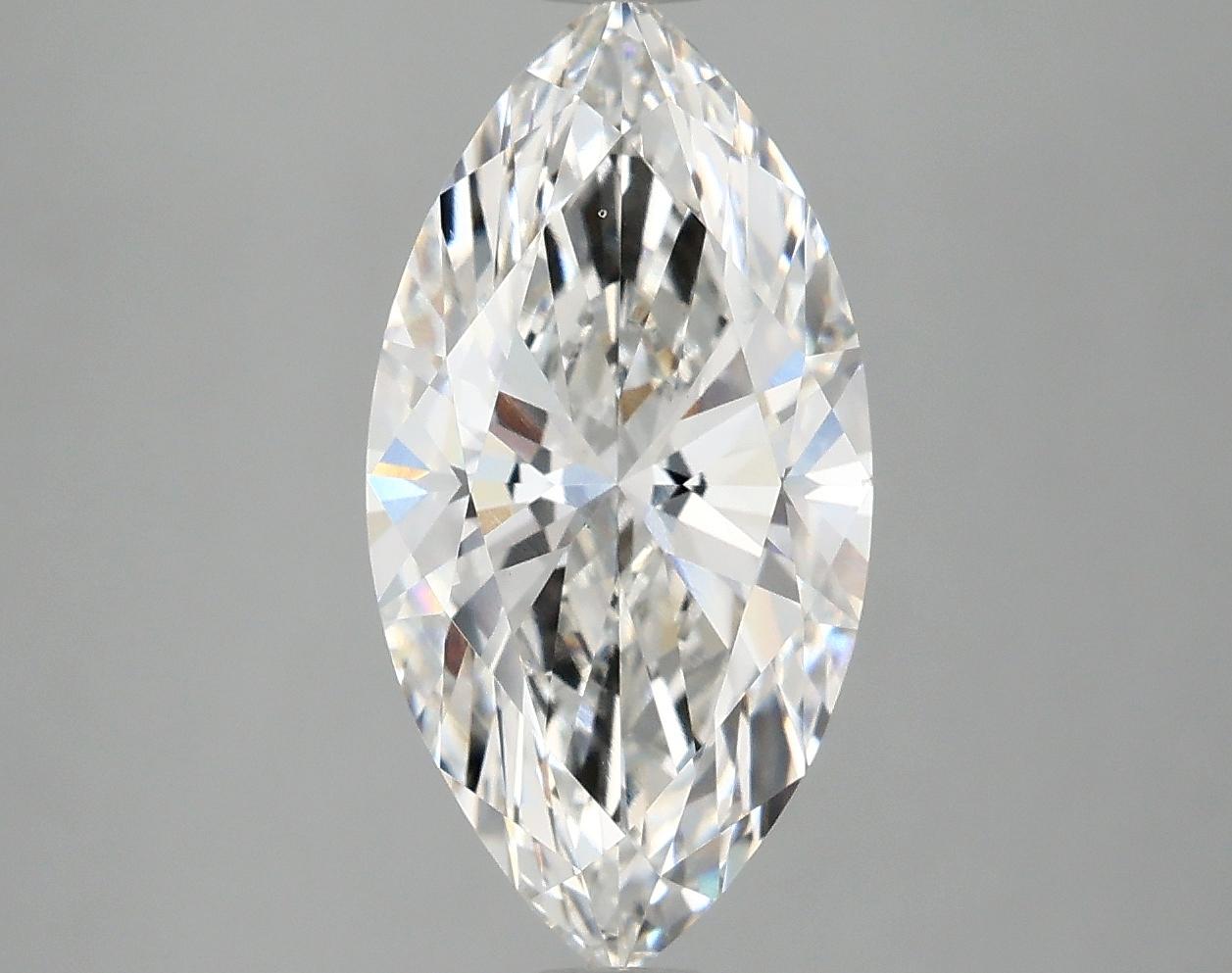 3.02 Carat Marquise Shaped Ideal Cut VS1 IGI Certified Lab Grown Diamond