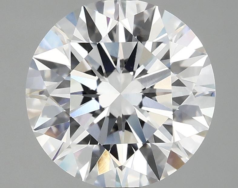 3.09 Carat Round Shaped Ideal Cut VVS2 IGI Certified Lab Grown Diamond