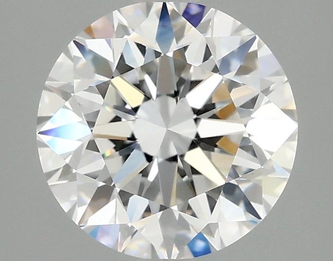 2.08 Carat Round Shaped Excellent Cut VVS2 IGI Certified Lab Grown Diamond