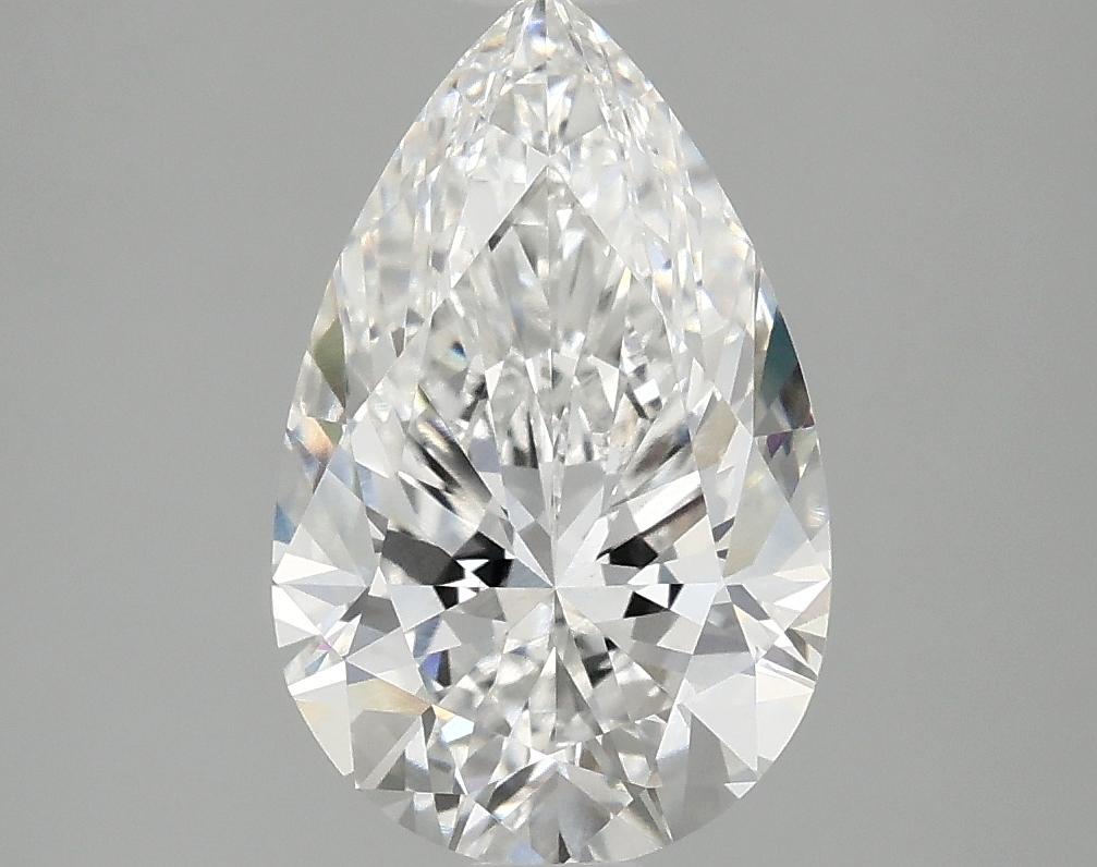 2.57 Carat Pear Shaped Ideal Cut VS1 IGI Certified Lab Grown Diamond