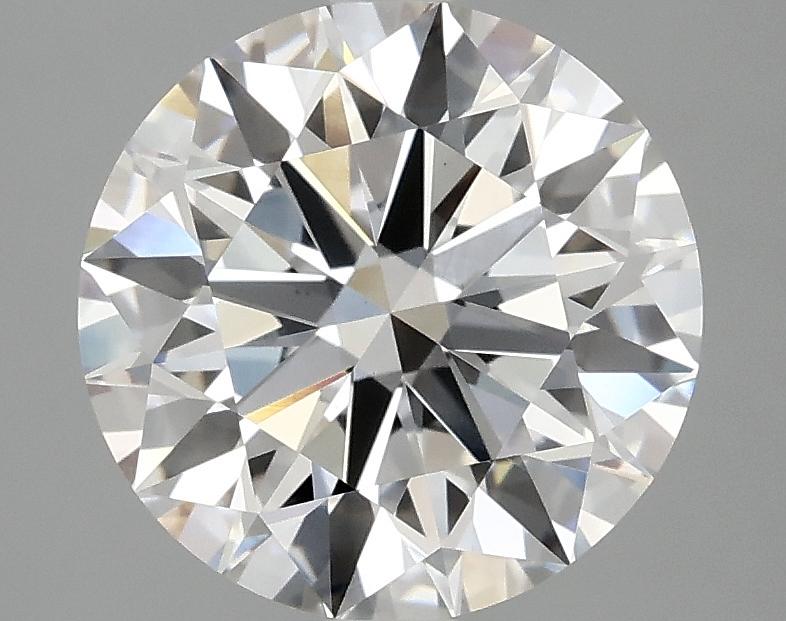3.09 Carat Round Shaped Ideal Cut VS1 IGI Certified Lab Grown Diamond