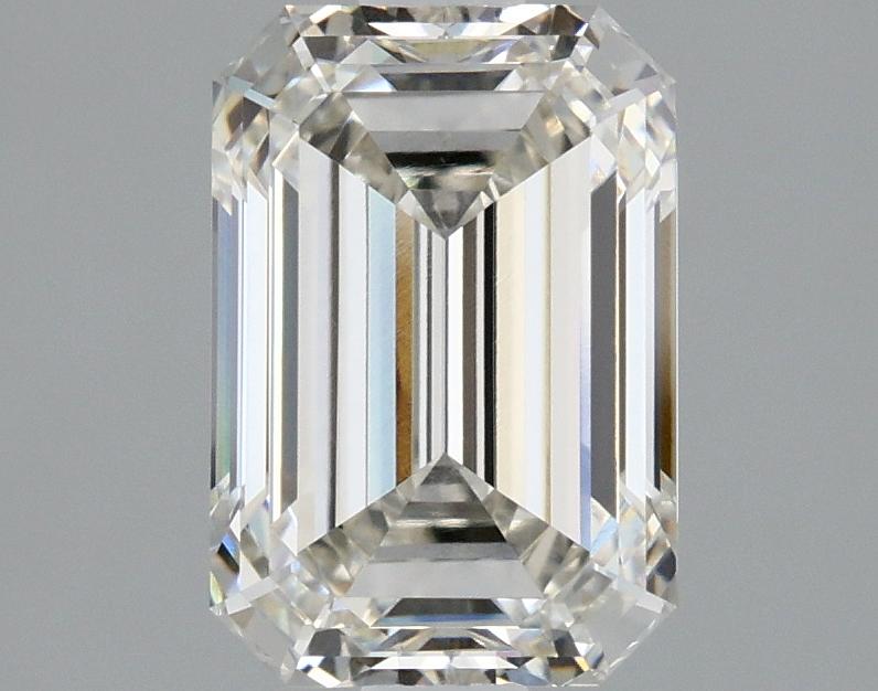 2.12 Carat Emerald Shaped Ideal Cut VVS2 IGI Certified Lab Grown Diamond