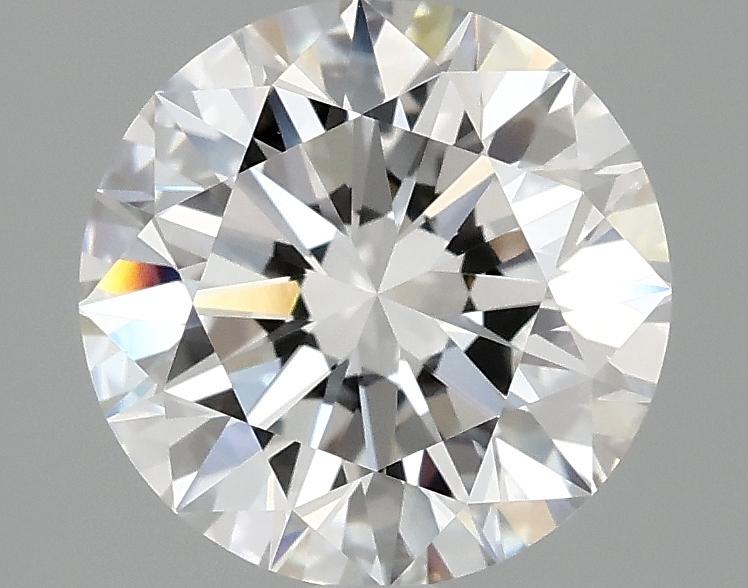 2.53 Carat Round Shaped Ideal Cut VVS2 IGI Certified Lab Grown Diamond