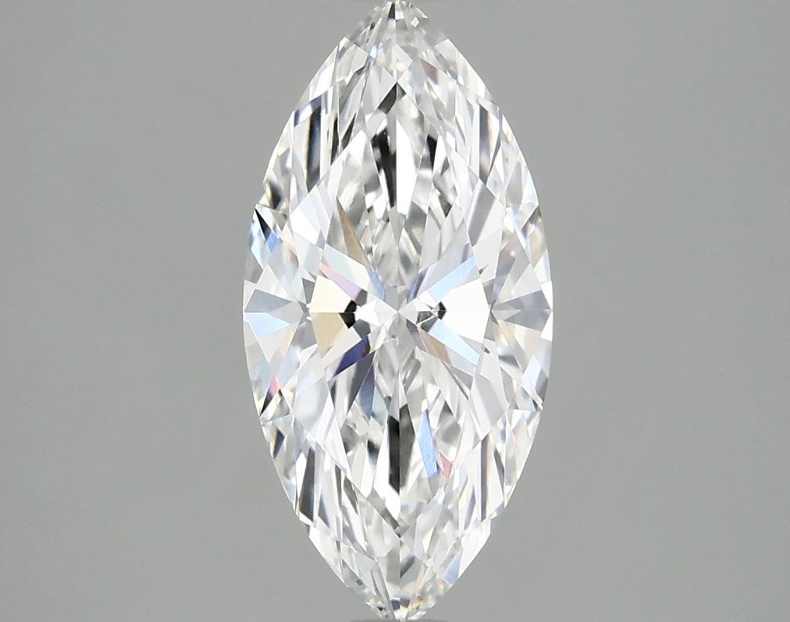 2.06 Carat Marquise Shaped Excellent Cut VVS2 IGI Certified Lab Grown Diamond