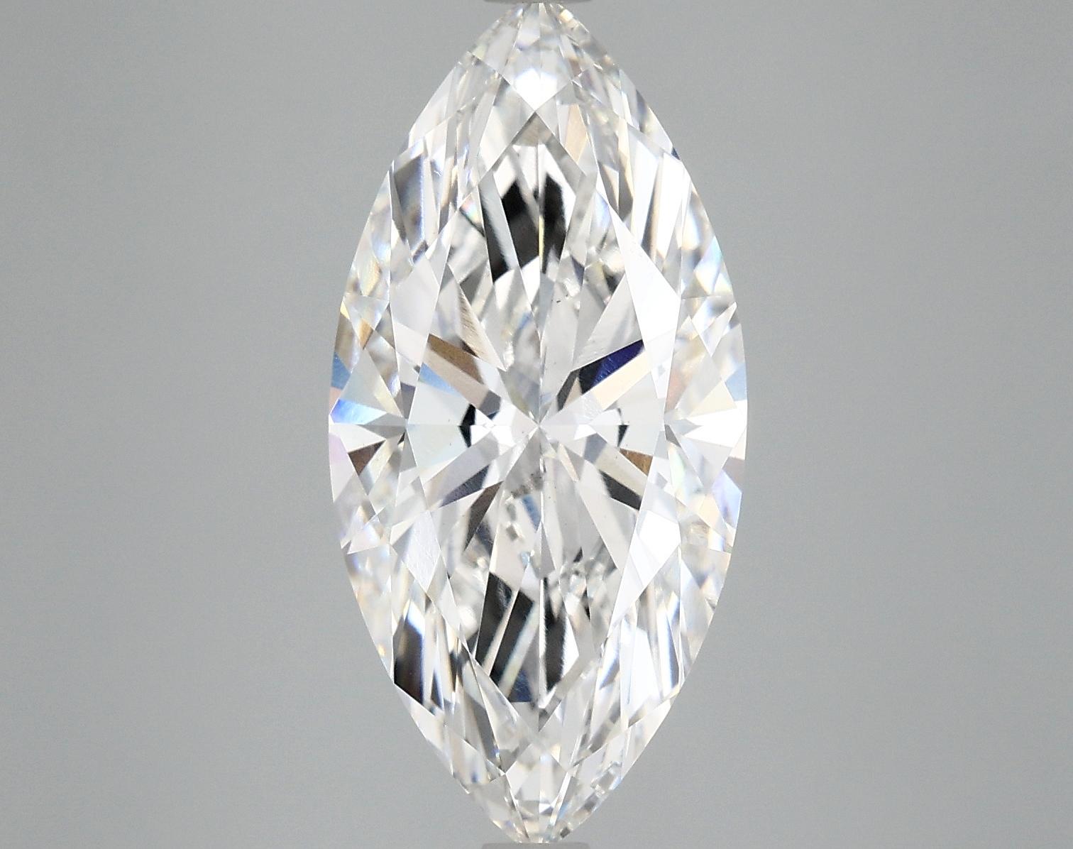 4.95 Carat Marquise Shaped Excellent Cut VS1 IGI Certified Lab Grown Diamond