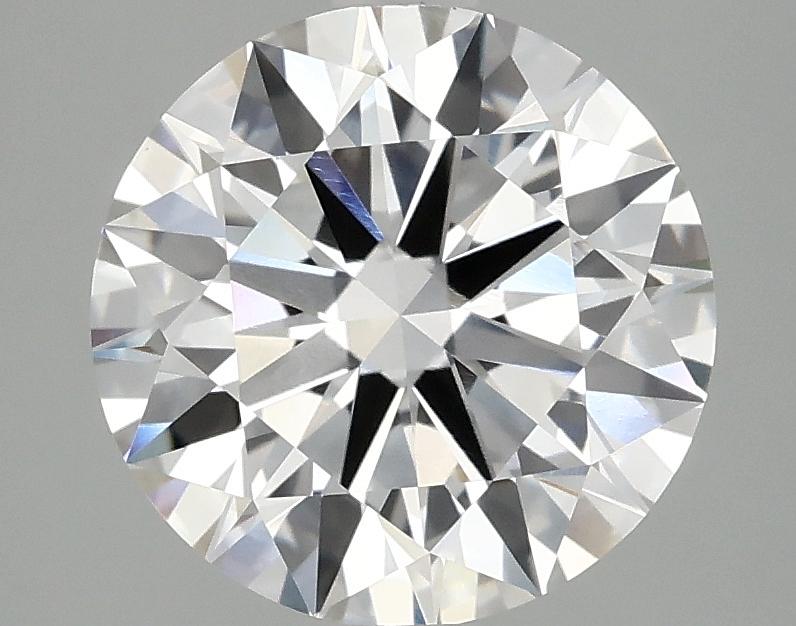 3.02 Carat Round Shaped Excellent Cut VVS2 IGI Certified Lab Grown Diamond