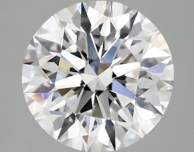3.04 Carat Round Shaped Excellent Cut VVS2 IGI Certified Lab Grown Diamond