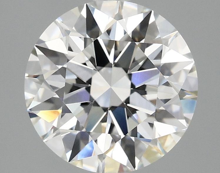 2.58 Carat Round Shaped Ideal Cut VVS2 IGI Certified Lab Grown Diamond