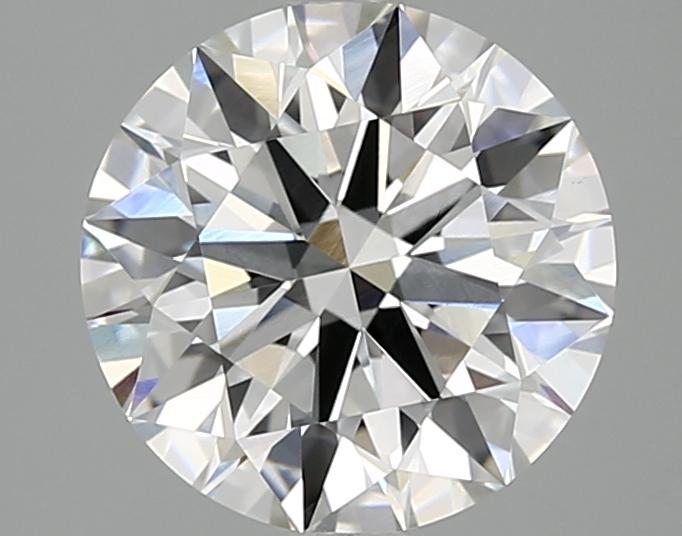 2.58 Carat Round Shaped Ideal Cut VVS2 IGI Certified Lab Grown Diamond