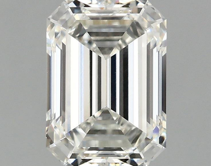 1.07 Carat Emerald Shaped Excellent Cut VVS2 IGI Certified Lab Grown Diamond